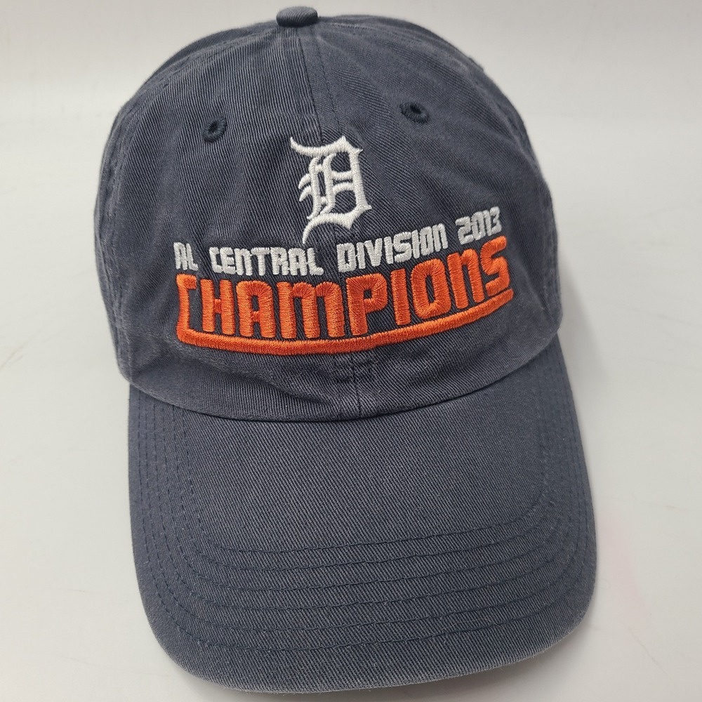 Detroit Tigers Hat Adjustable 2013 AL Central Division Champions Strapback MLB
